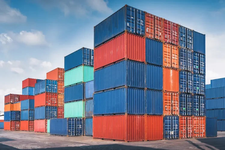 Shipping container used by France AJ Alimentaire for global food export and cold-chain logistics Shipping container used by France AJ Alimentaire for global food export and cold-chain logistics